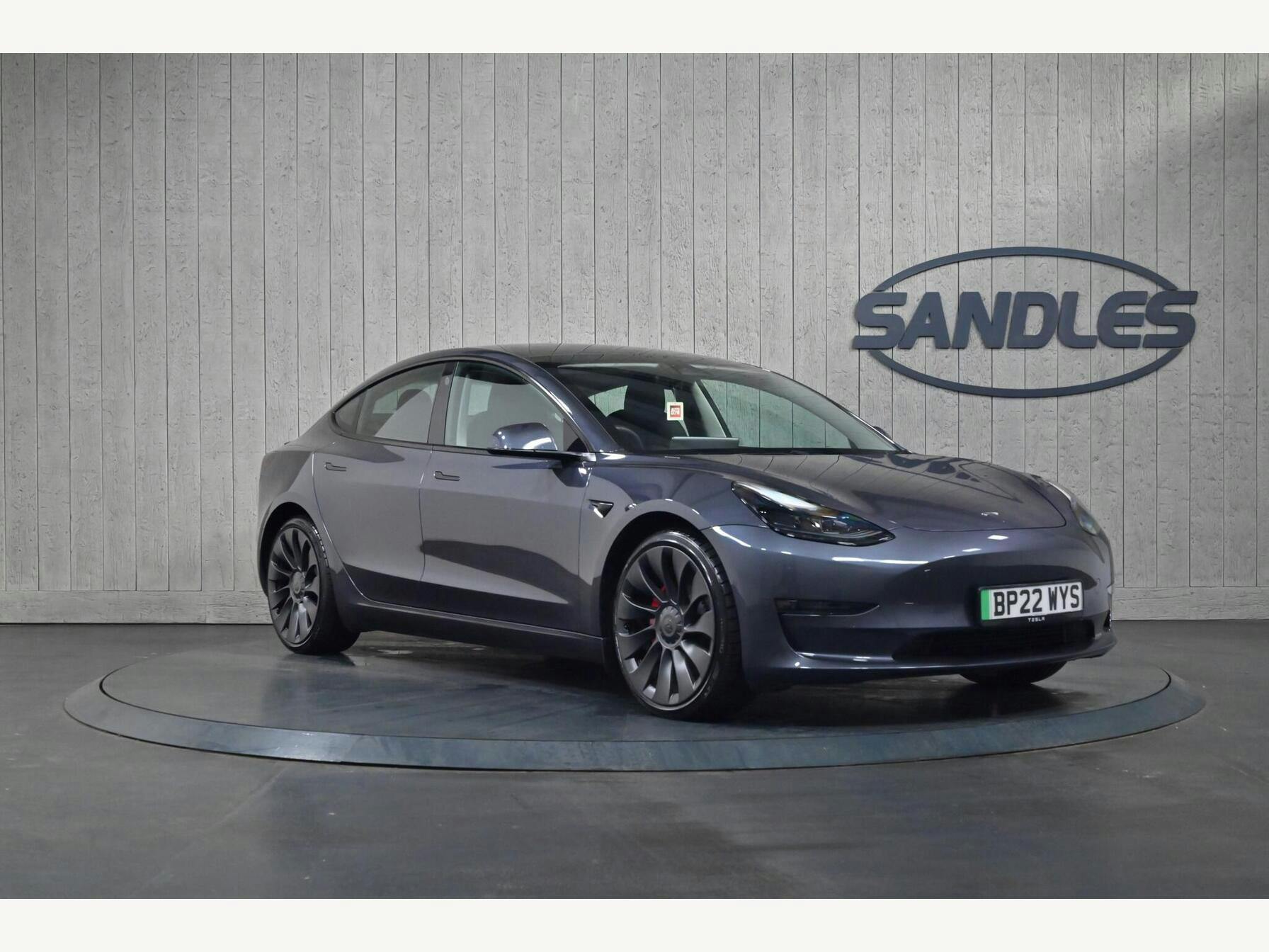 Tesla Model 3 (dual Motor) Performance Auto 4wde 4dr (performance Upgrade) Saloon 2022