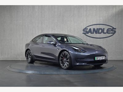 Tesla Model 3 (dual Motor) Performance Auto 4wde 4dr (performance Upgrade)