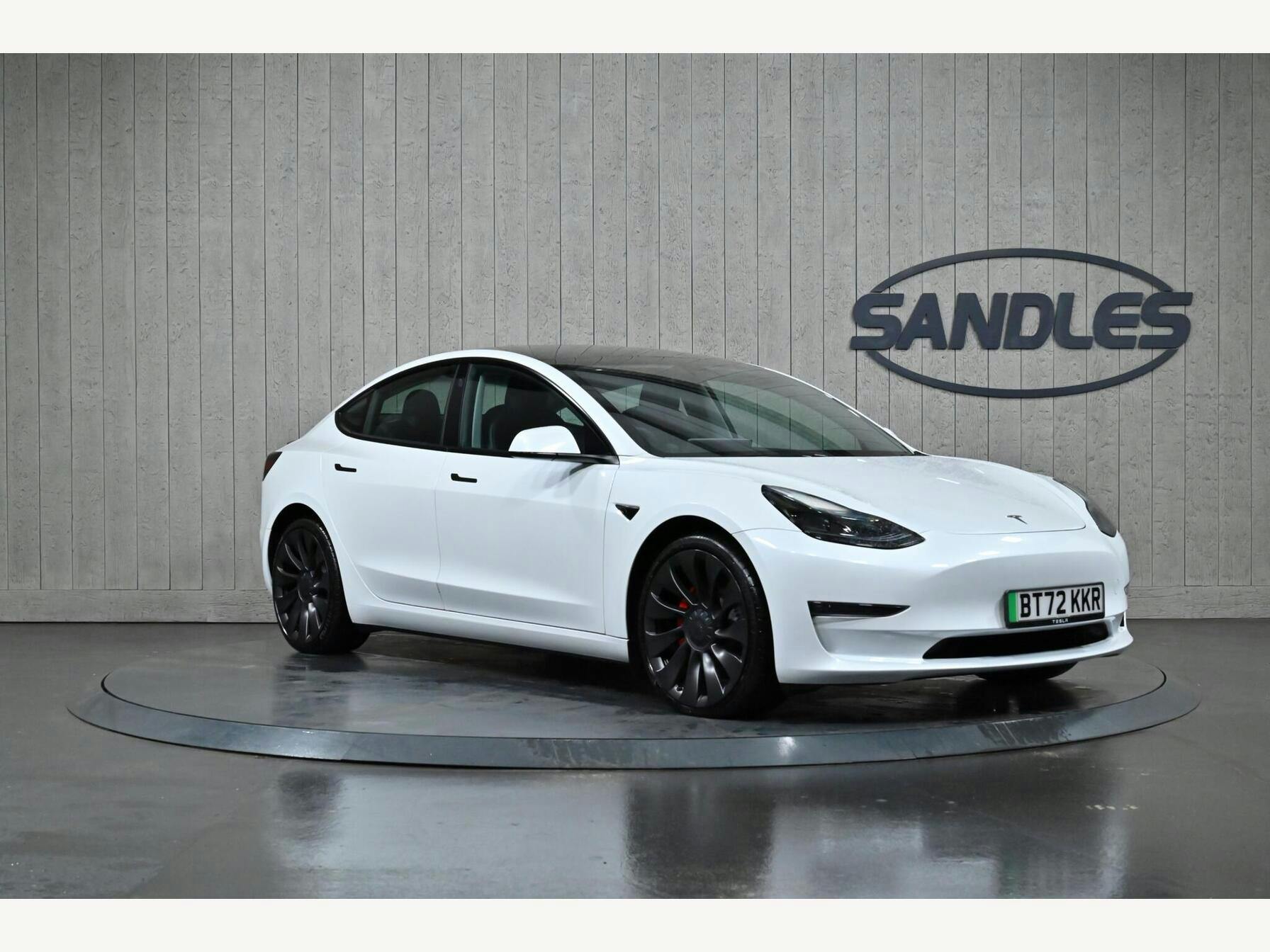 Tesla Model 3 (dual Motor) Performance Auto 4wde 4dr (performance Upgrade) Saloon 2022