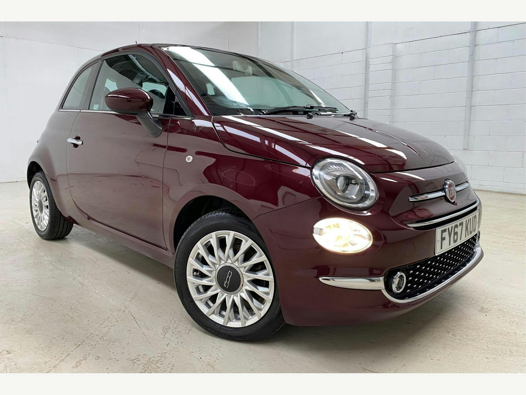 Fiat 500 1.2 Lounge Euro 6 (s/s) 3dr Hatchback 2017