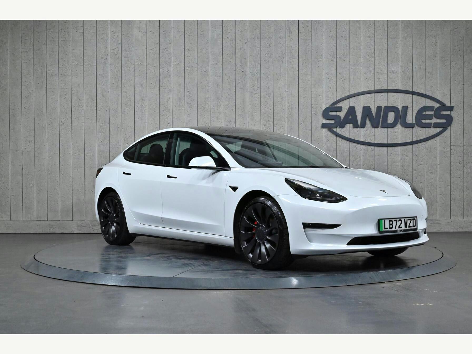 Tesla Model 3 (dual Motor) Performance Auto 4wde 4dr (performance Upgrade) Saloon 2022