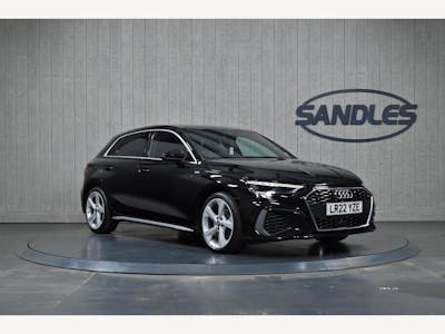 Audi A3 1.0 TFsi 30 S Line Sportback S Tronic Euro 6 (s/s) 5dr