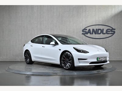 Tesla Model 3 (dual Motor) Performance Auto 4wde 4dr (performance Upgrade)