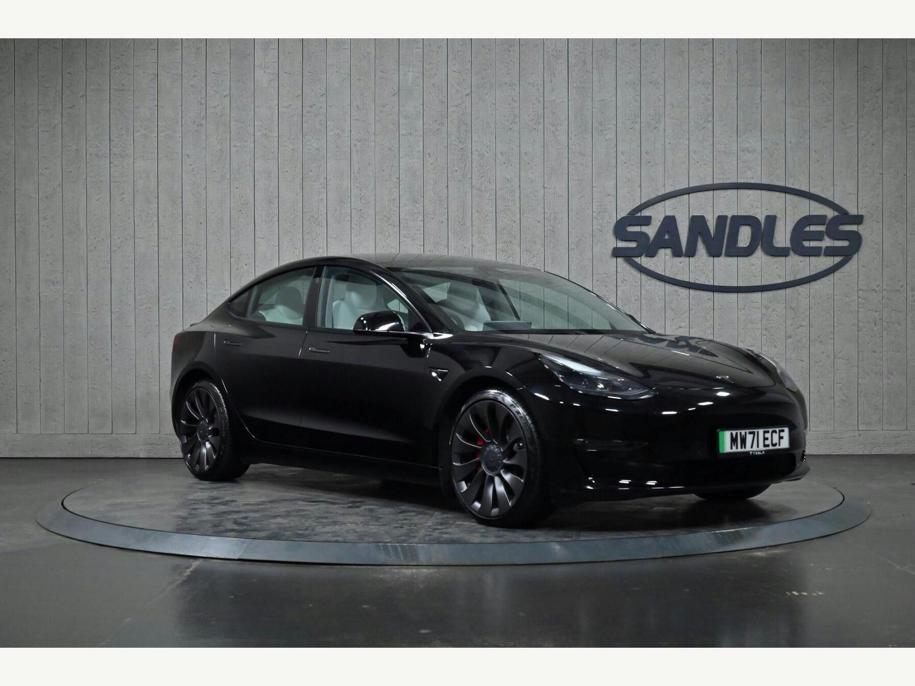 Tesla Model 3 (dual Motor) Performance Auto 4wde 4dr (performance Upgrade) Saloon 2021