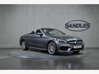 Mercedes Benz C Class 2.0 C200 Amg Line Cabriolet G-tronic+ Euro 6 (s/s) 2dr