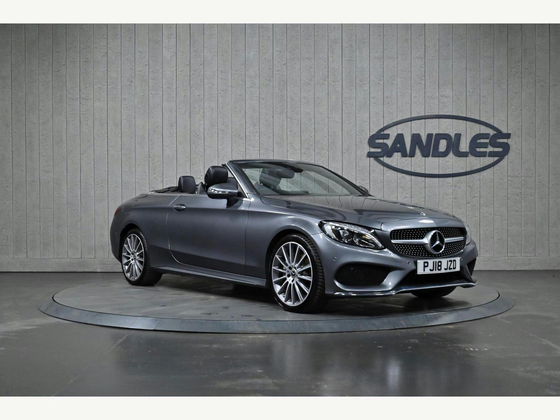 Mercedes Benz C Class 2.0 C200 Amg Line Cabriolet G-tronic+ Euro 6 (s/s) 2dr Convertible 2018