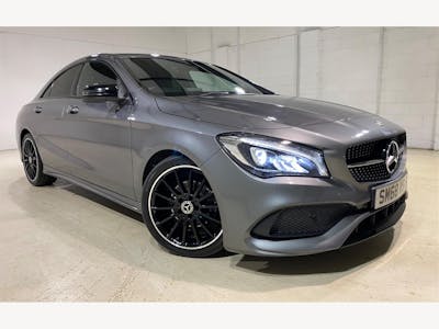 Mercedes Benz Cla 1.6 Cla200 Amg Line Night Edition Coupe 7g-dct Euro 6 (s/s) 4dr