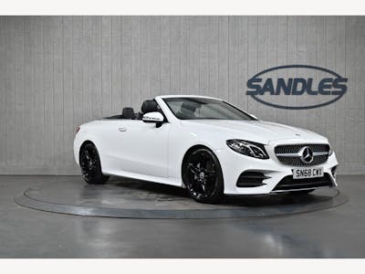 Mercedes Benz E Class 2.0 E220d Amg Line (premium) Cabriolet G-tronic+ Euro 6 (s/s) 2dr