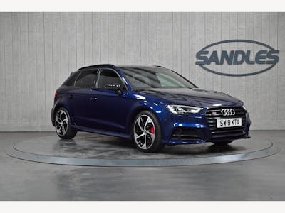 Audi S3 2.0 TFsi Black Edition Sportback S Tronic Quattro Euro 6 (s/s) 5dr