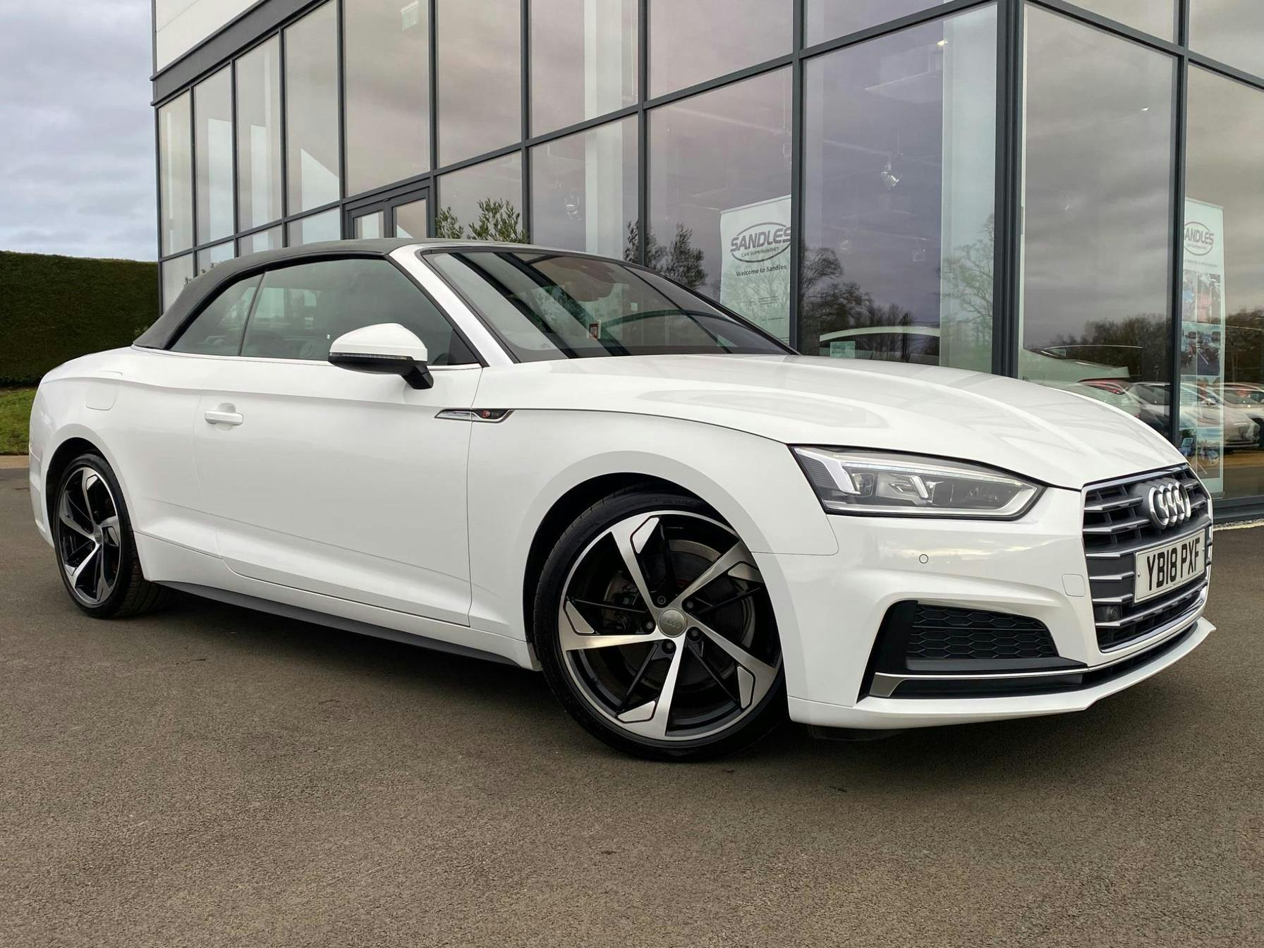 Audi A5 Cabriolet 2.0 Tfsi S Line Euro 6 (s/s) 2dr Convertible 2018